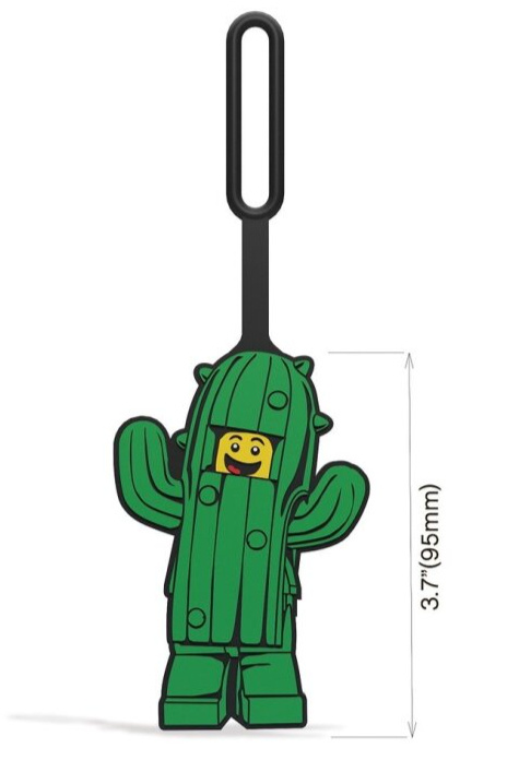 Jmenovka na zavazadlo Lego Iconic Kaktus