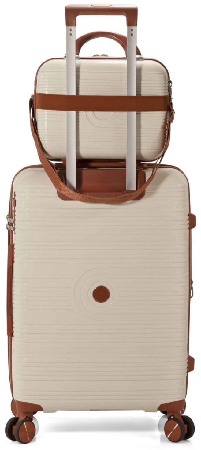Příruční kufr 55cm BZ 5900 Beige - Bazar