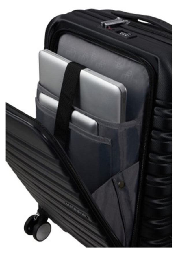 Příruční kufr 55cm Flashline Frontloader Shadow Black