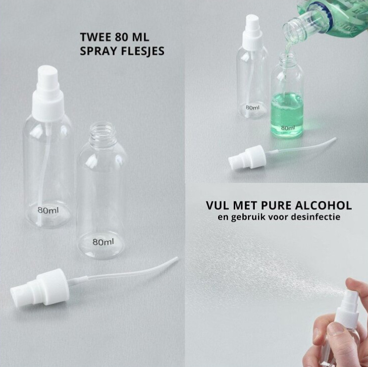 Sada cestovních lahviček Travel Bottles 4-set