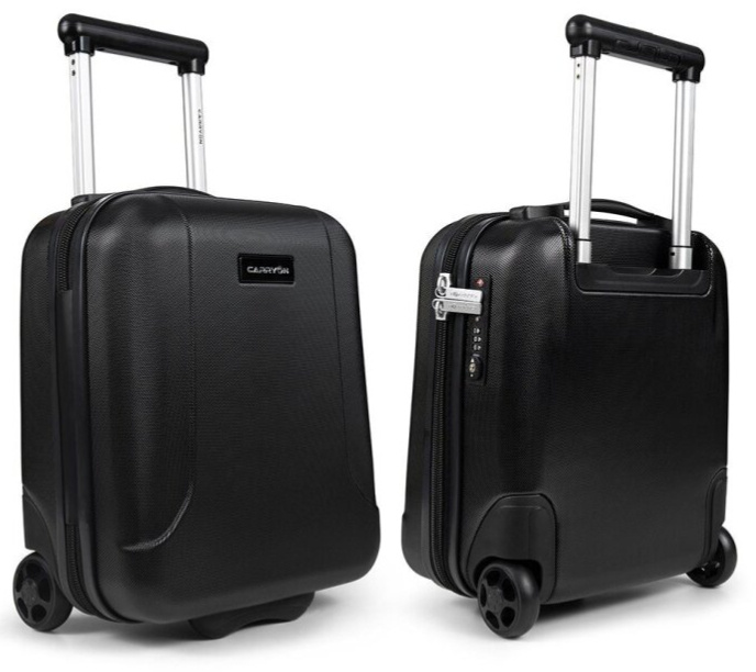 Příruční kufr 40cm Skyhopper Underseat Black