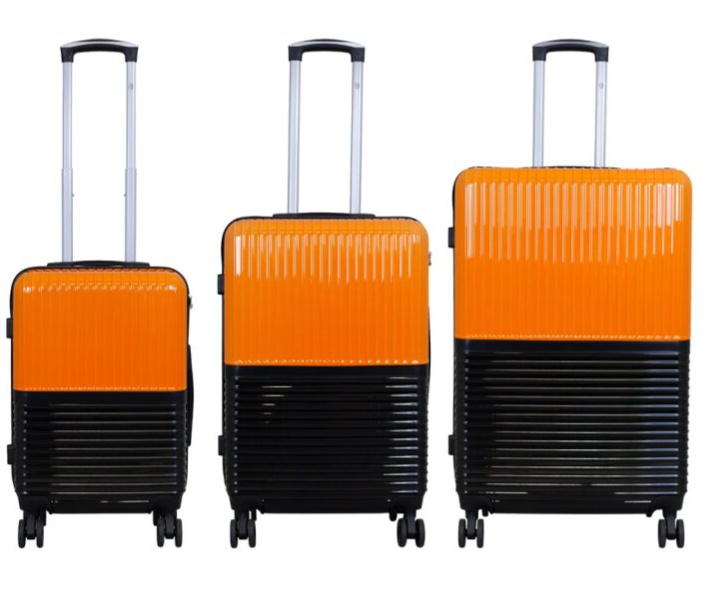 Sada kufrů Riga Orange/Black 3-set