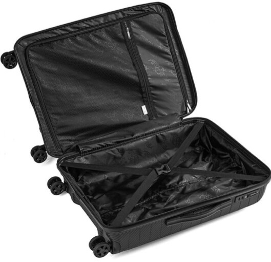 Střední kufr 66cm AZ18 Black