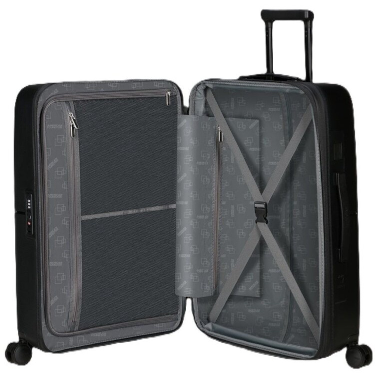Střední kufr 67cm Dashpop True Black