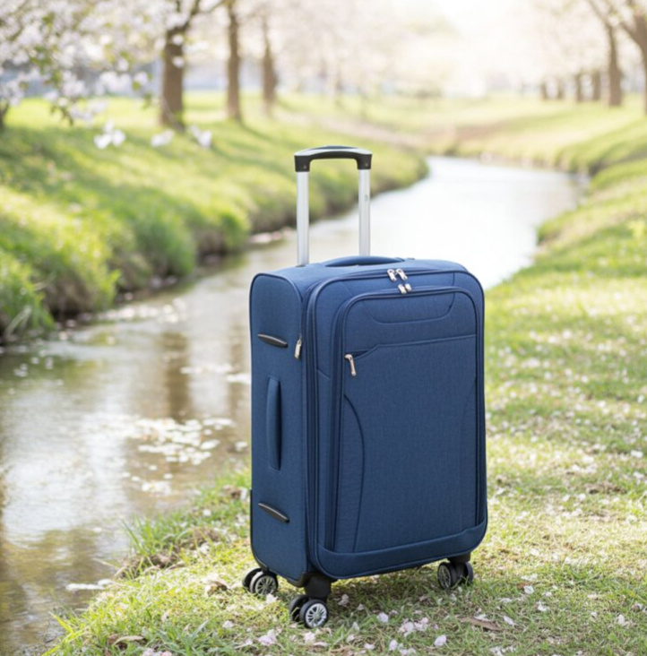 Velký kufr 78cm Cremona Blue