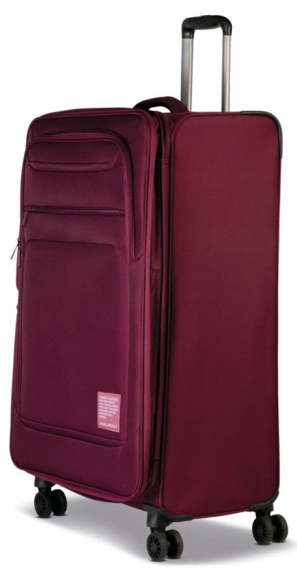 Velký kufr 79cm Bern Wine Red