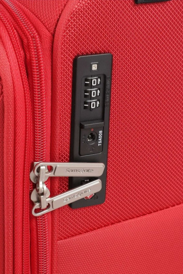 Příruční kufr 55cm Base Breeze Red