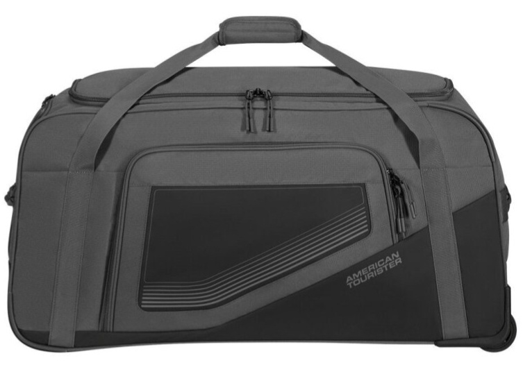 Velká taška s kolečky 77cm City Racer Duffle/Wheels L Black