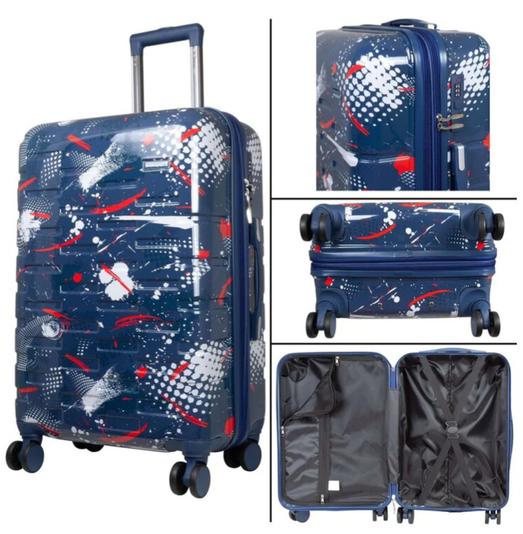 Příruční kufr 55cm Pescara Dark Blue
