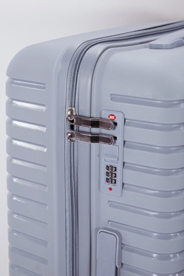 Příruční kufr 55cm BZ 5820 Grey Blue