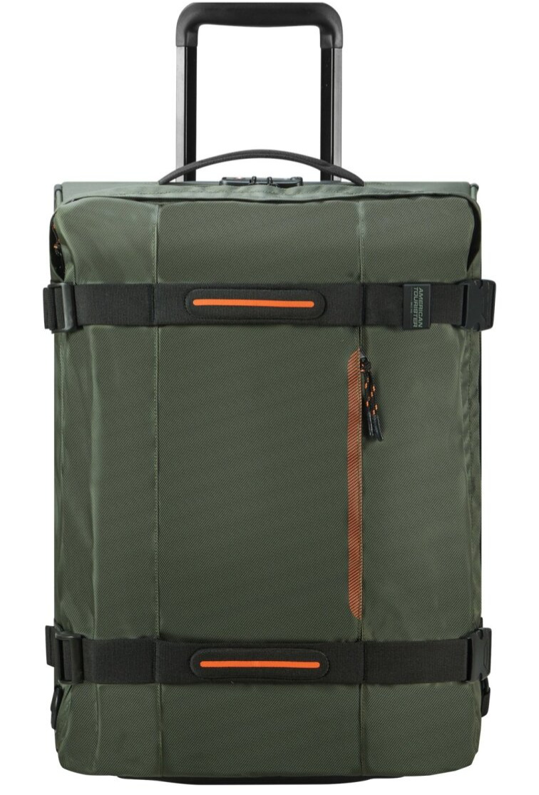 Příruční taška s kolečky a batoh 2v1 55cm Urban Track Duffle Wheels Backpack Dark Khaki