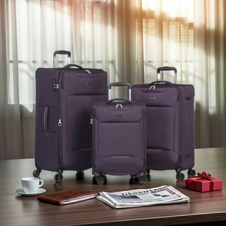 Příruční kufr 55cm Victoria Violet