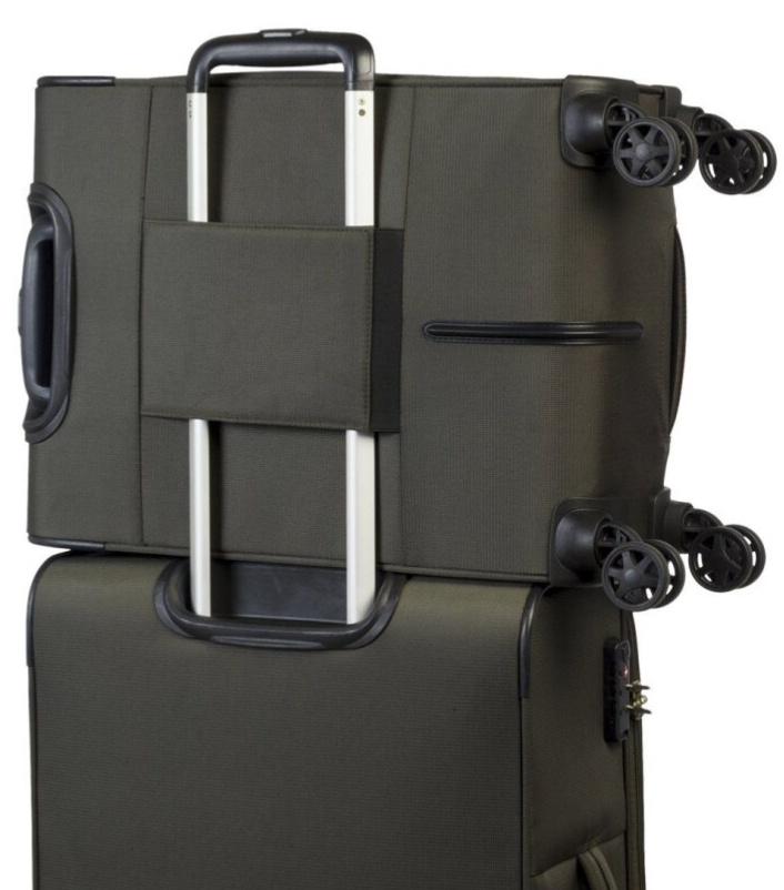 Velký kufr 79cm Victoria Olive Green