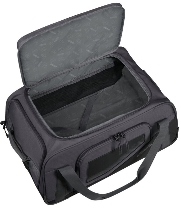 Příruční taška s kolečky 55cm City Racer Duffle/Wheels S Black