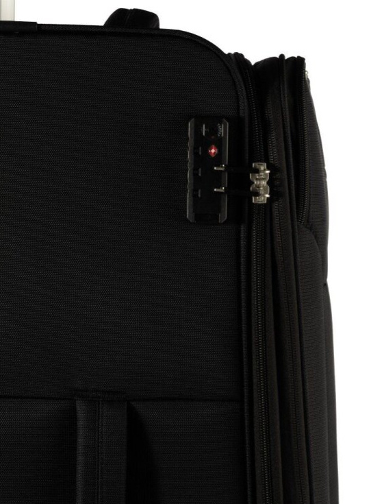 Střední kufr 68cm Victoria Black