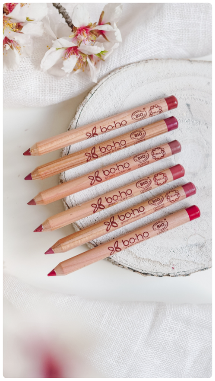 Bio tužka na rty 02 Bois de Rose