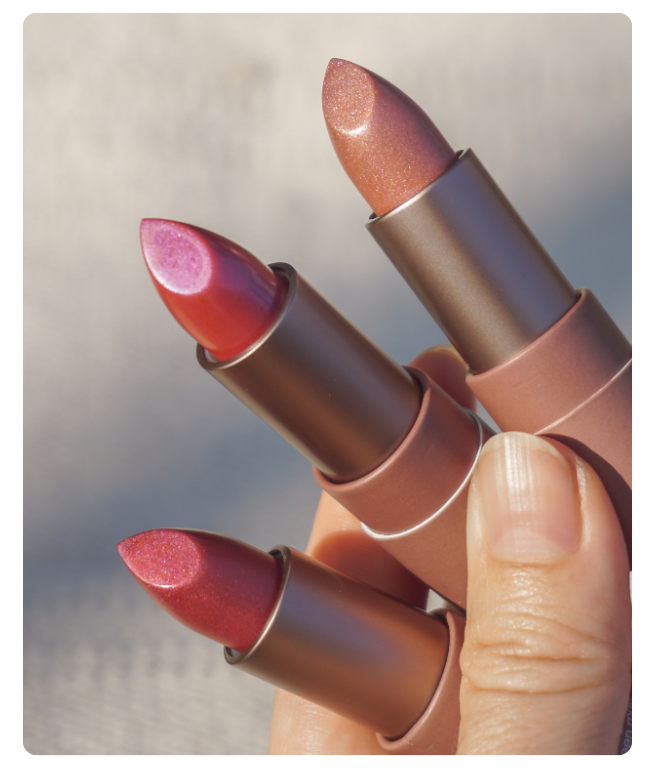 Bio rtěnka perleťová transparentní 404 Rose Anglais