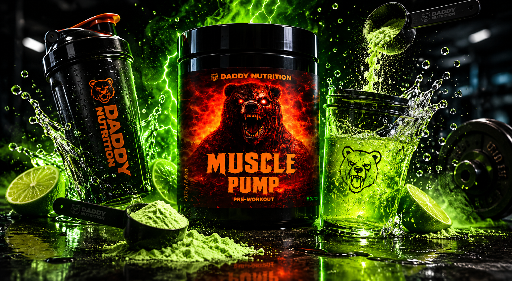 MUSCLE PUMP příprava nápoje