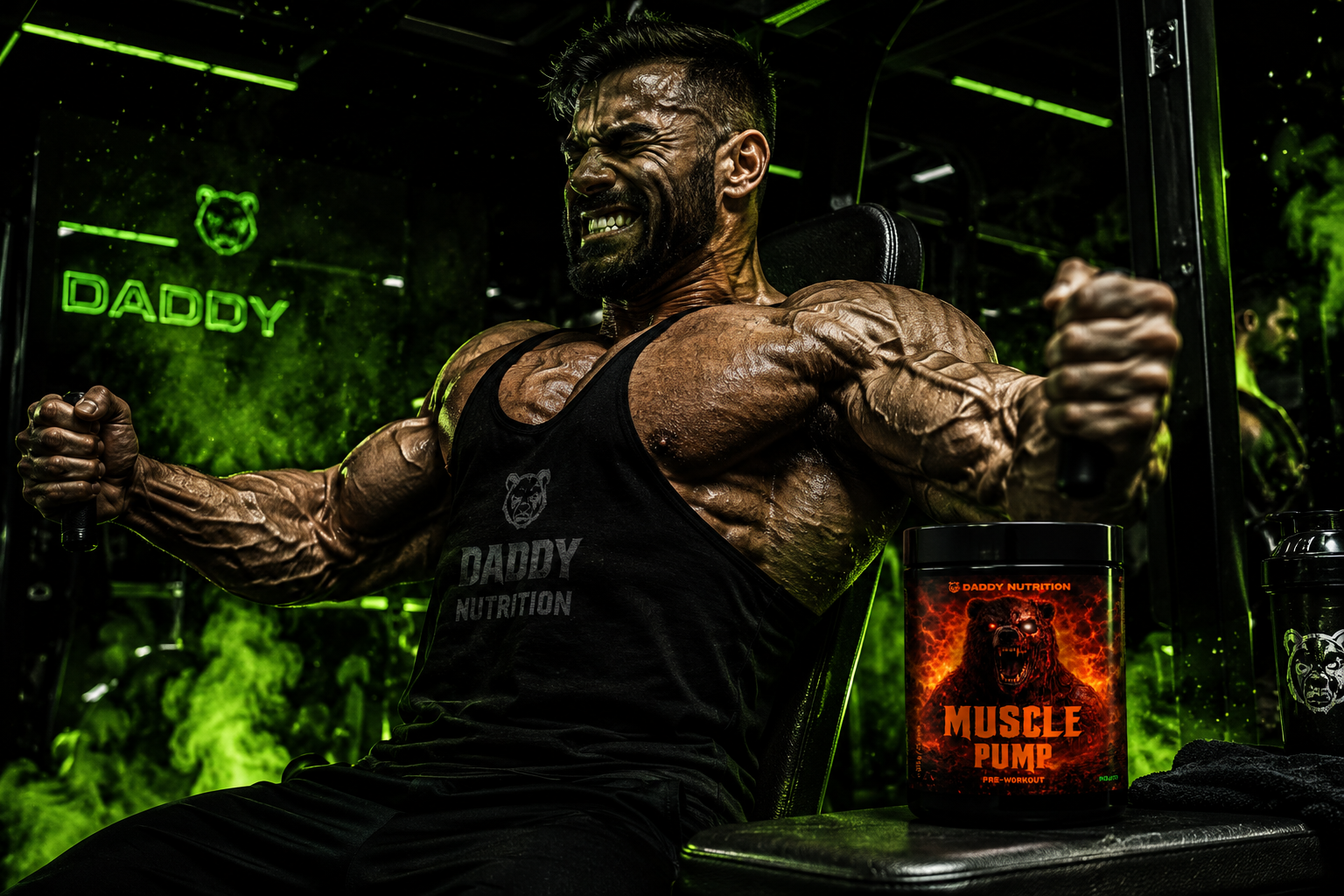 MUSCLE PUMP tvrdý workout