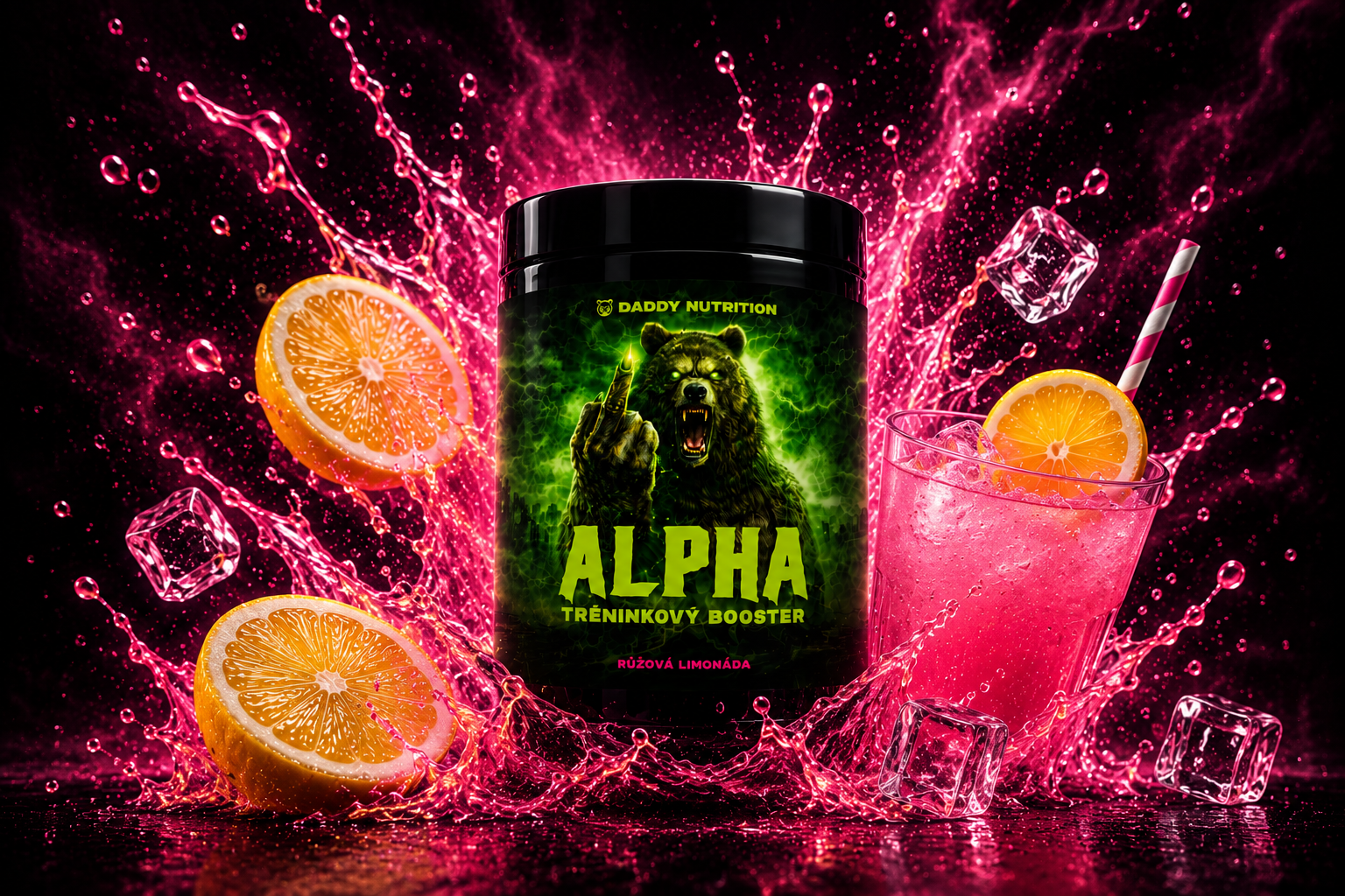 ALPHA Růžová limonáda