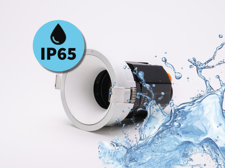 Bodovka 24V Dual White D82 12W IP65