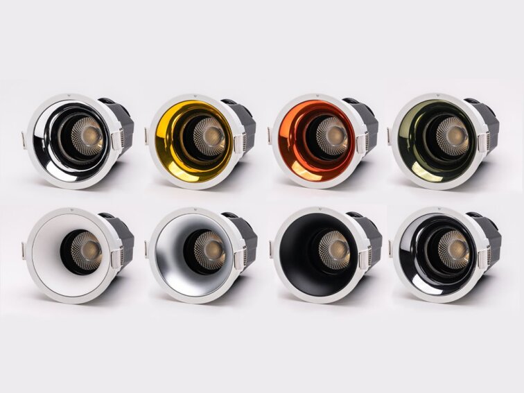 Bodovka 24V Dual White D82 12W IP65