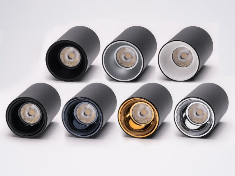 Přisazená bodovka 24V Dual White D73 18W IP65