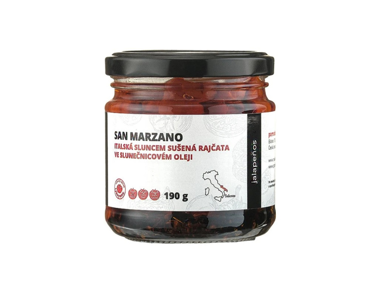 Nakládaná rajčata Jalapeňos