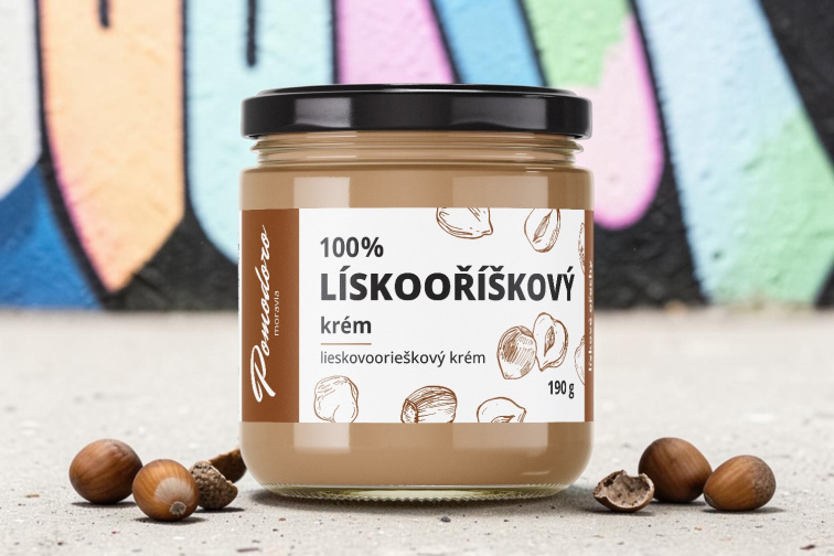 100% Lískooříškový krém 190 g