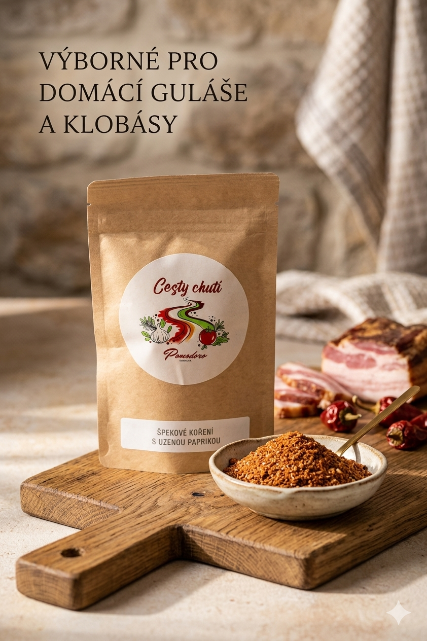 Špekové koření s uzenou paprikou - grilovací RUB 50g