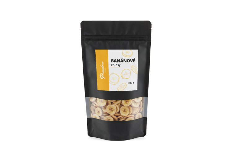 Banánové chipsy 400 g