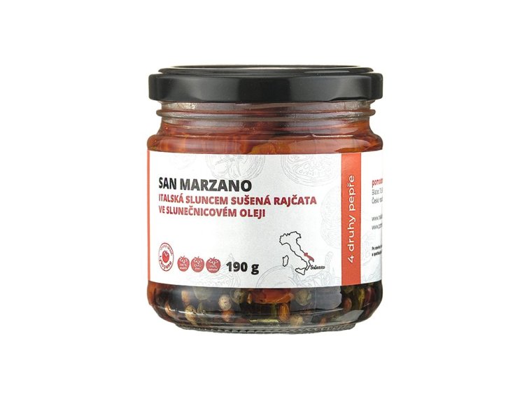 Čtyři druhy pepře