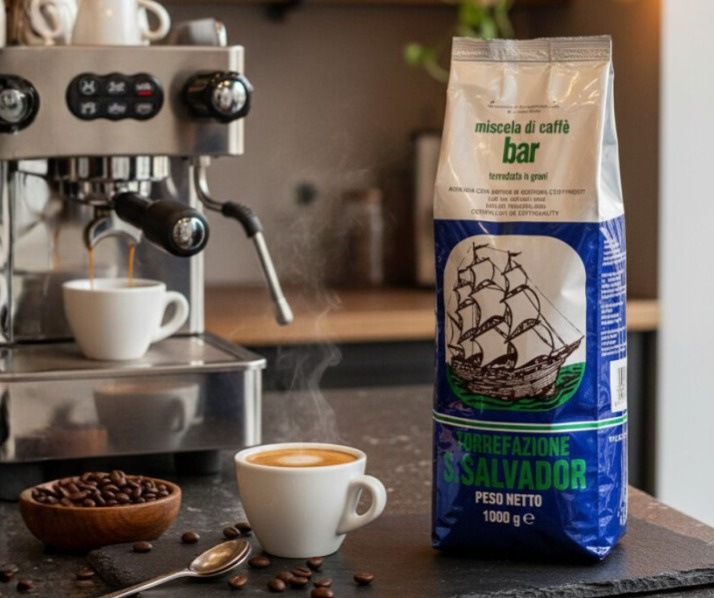 Bar Blue - zrnková káva San Salvador 1.000 g