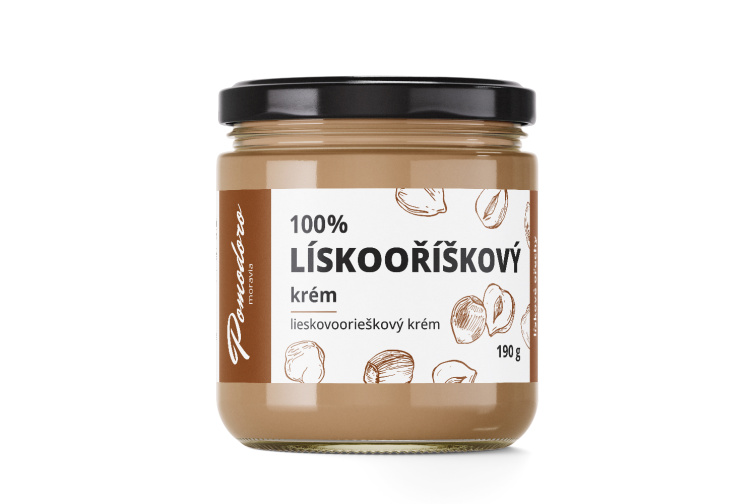 100% Lískooříškový krém 190 g