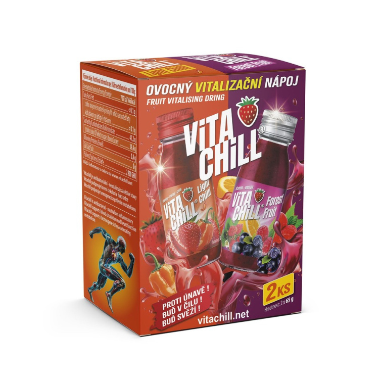 VitaChill DUO pack – Lesní ovoce & Light Chilli
