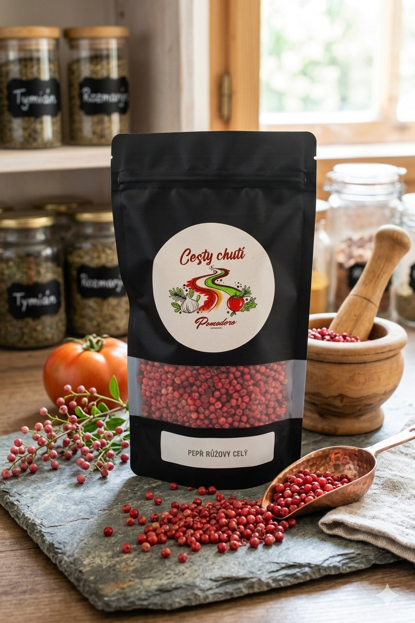 Pepř růžový celý 100g