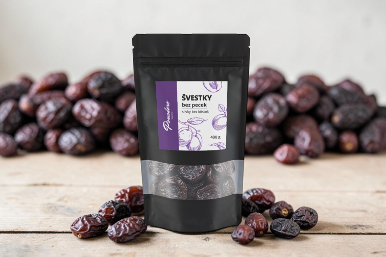 Sušené švestky bez pecek 400g