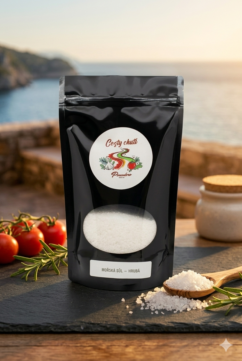 Mořská sůl hrubá 500g