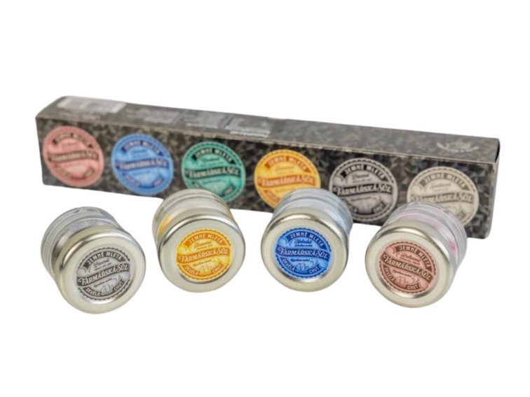 Farmářská sůl - dárkové balení 6 x 25g