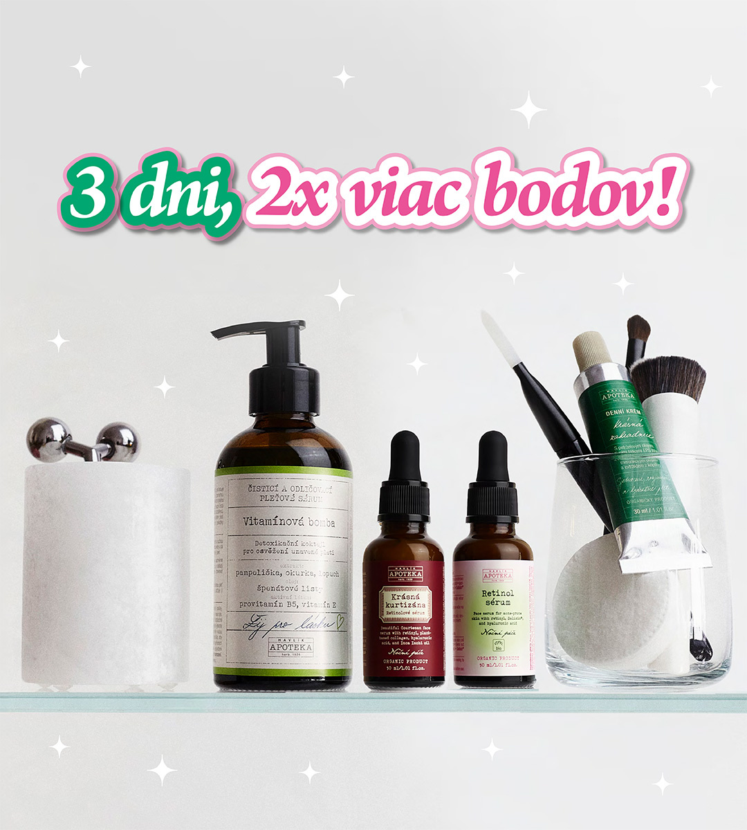 Havlíkova apotéka akce 2x více bodů