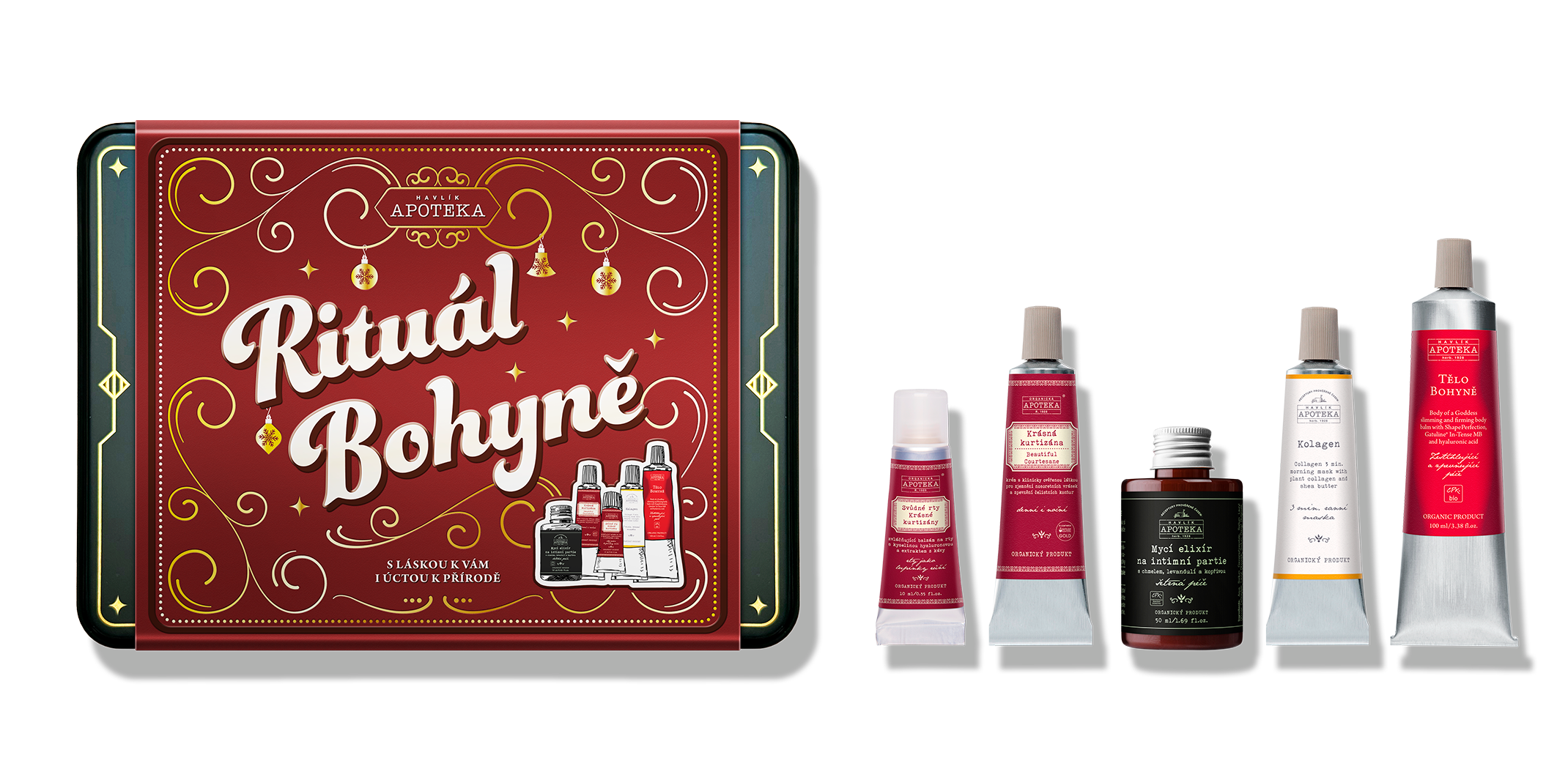 Vánoční balíčky Havlíkovy Apotéky: Nejkrásnější dárek pod stromeček 🎄✨