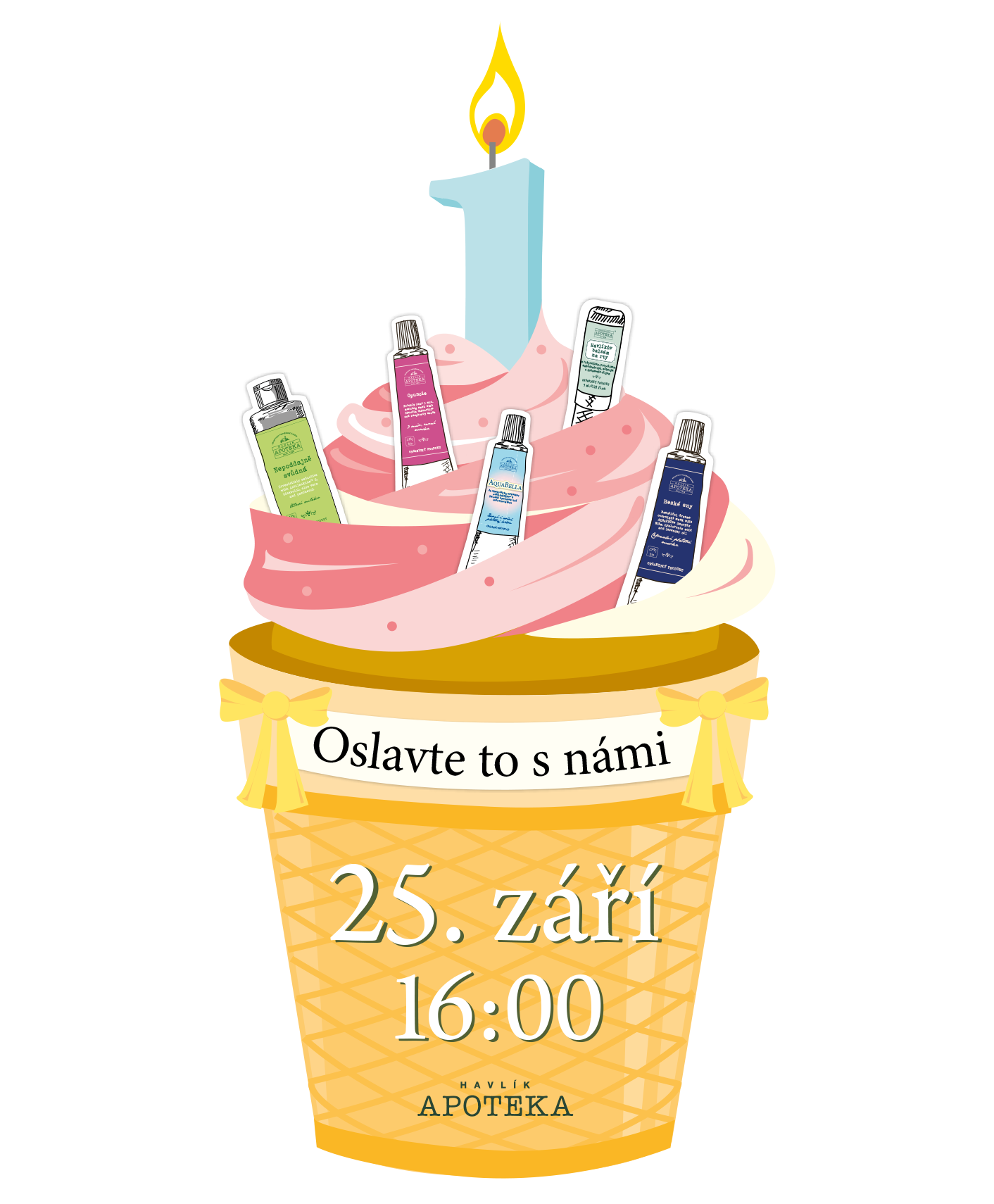Oslavte s námi 1. narozeniny prodejny Na Příkopech! 🎉