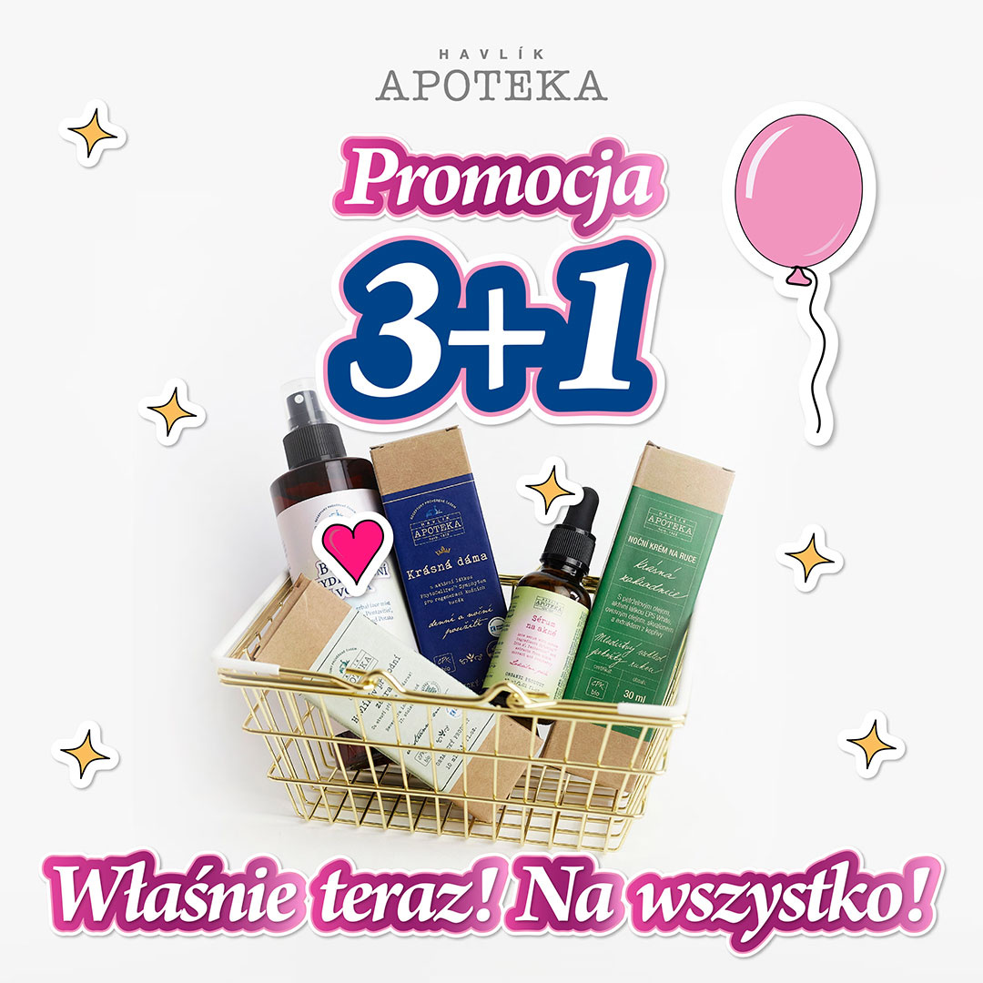 Havlíkova apotéka promocję 3+1