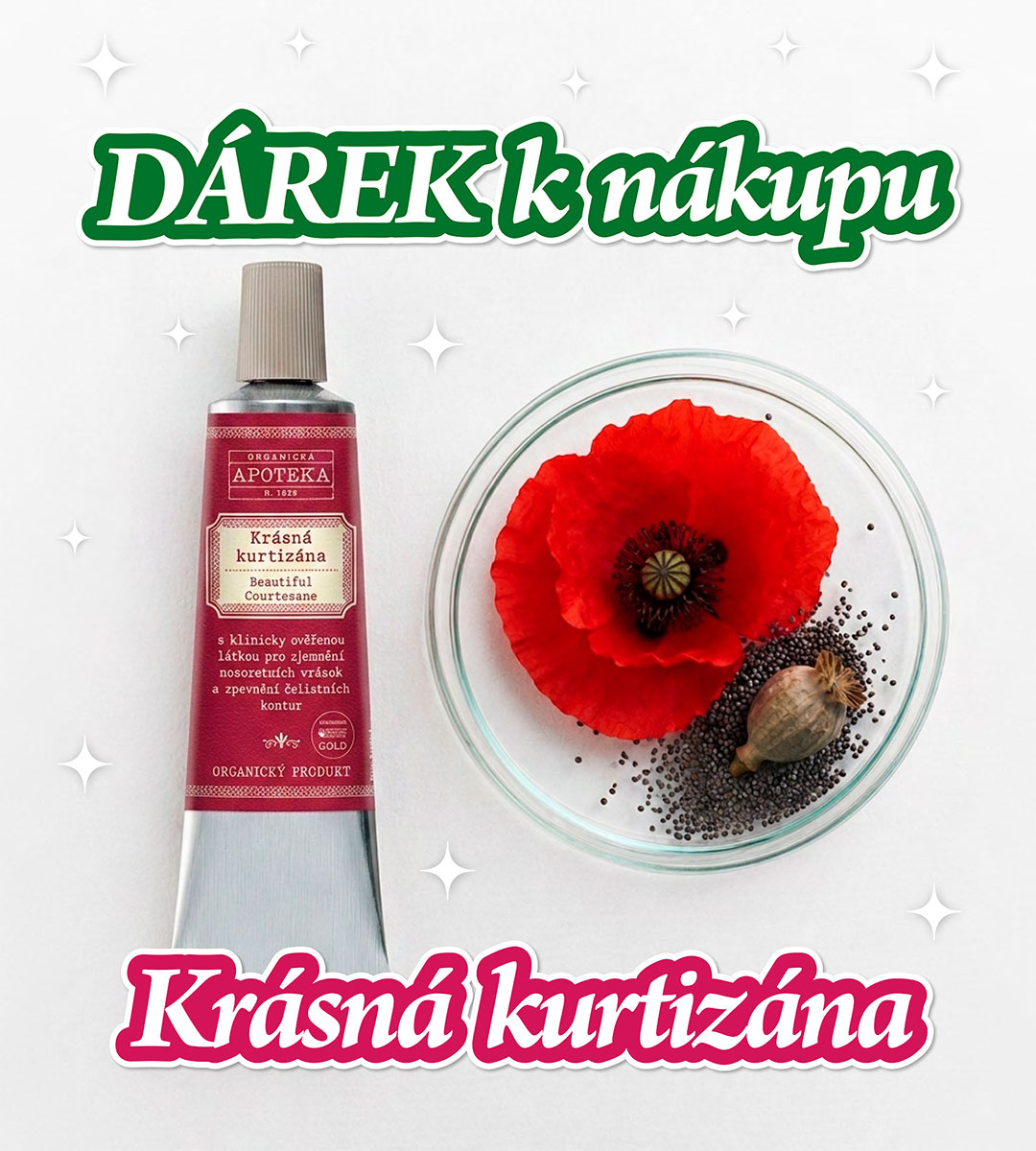 Havlíkova apotéka dárek k nákupu Krásná kurtizána