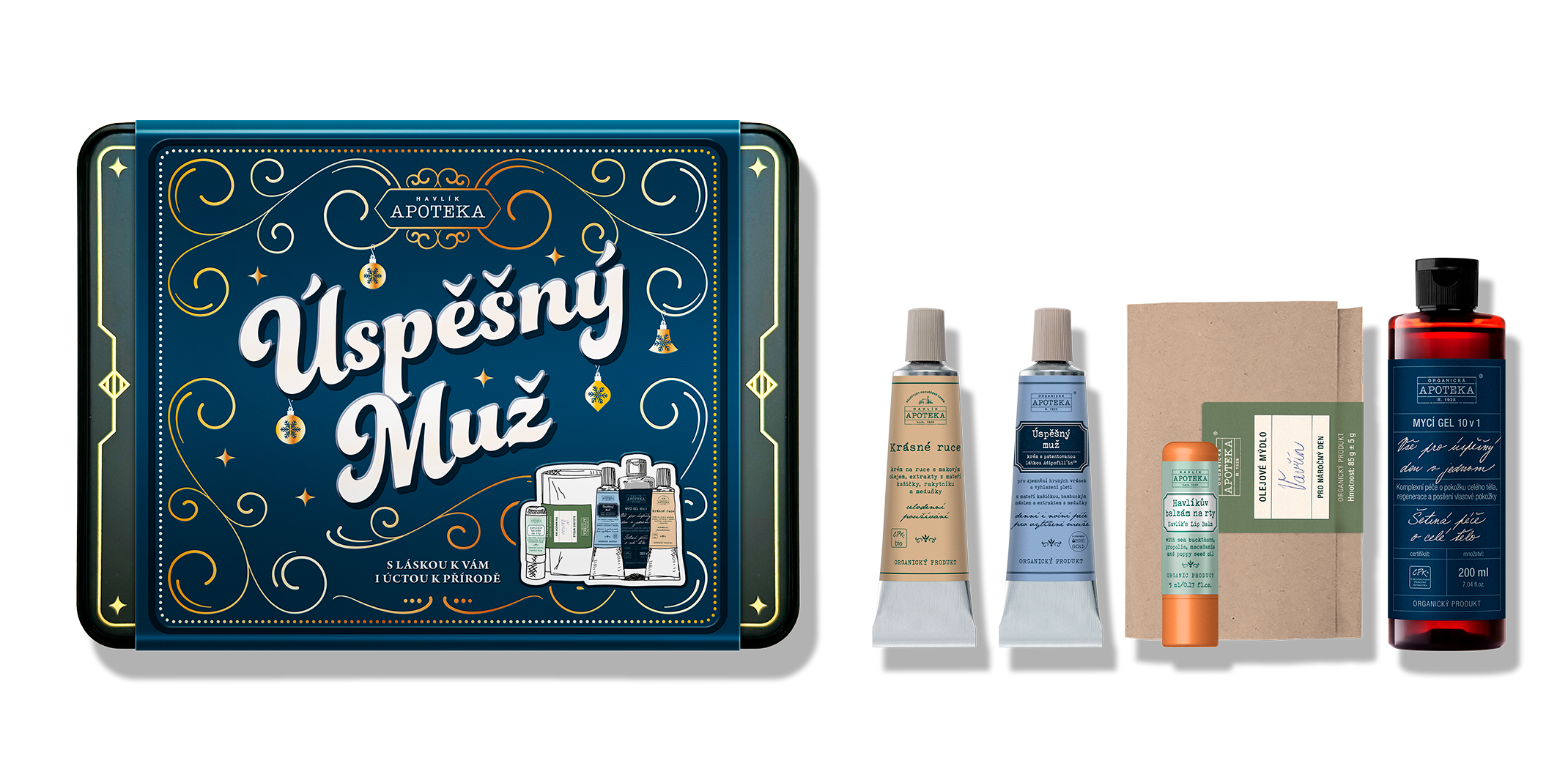 Vánoční balíčky Havlíkovy Apotéky: Nejkrásnější dárek pod stromeček 🎄✨