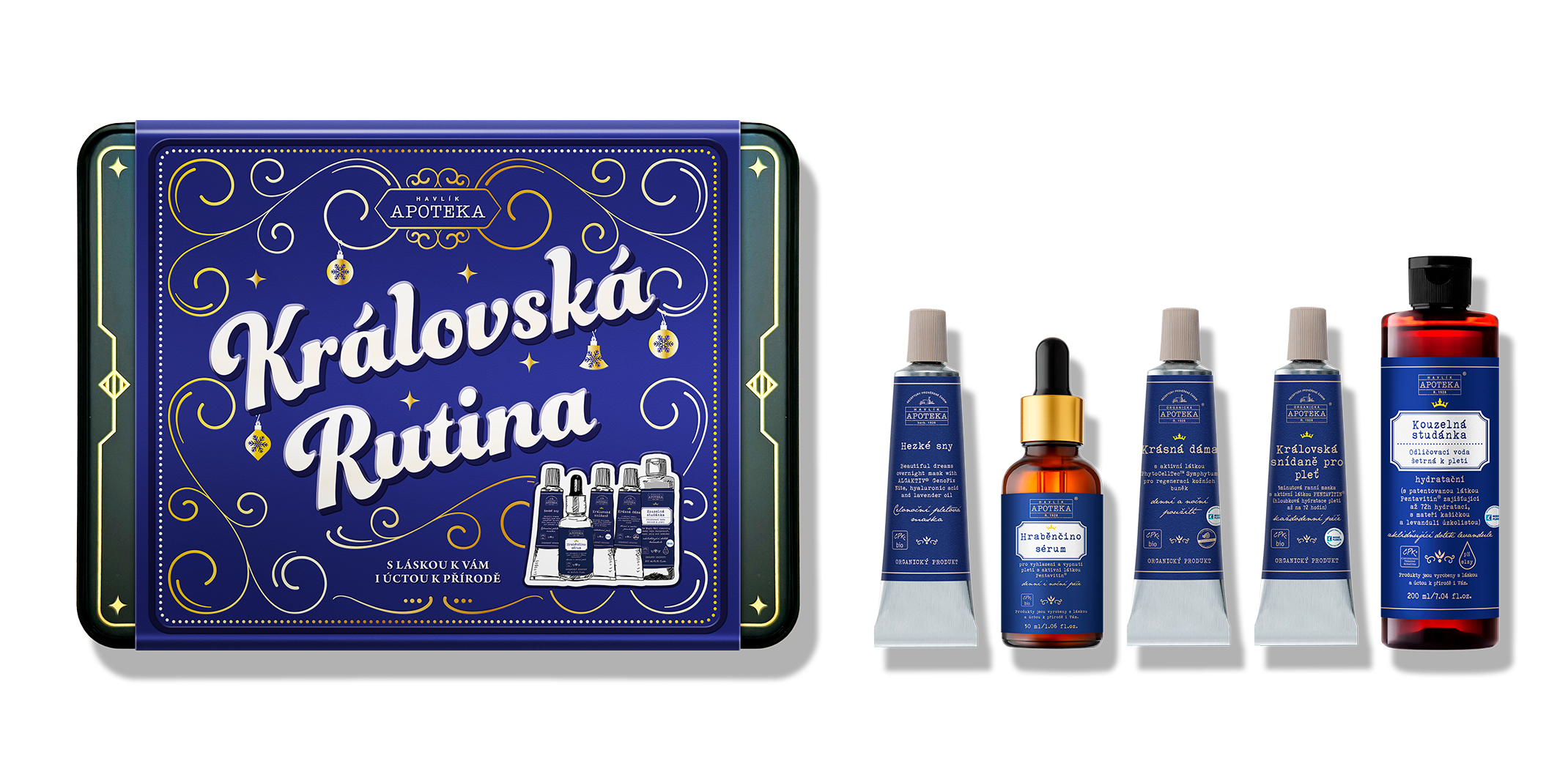 Vánoční balíčky Havlíkovy Apotéky: Nejkrásnější dárek pod stromeček 🎄✨