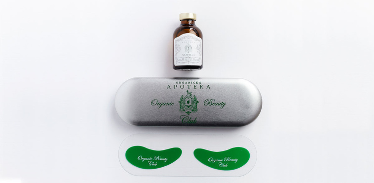Oční sérum Arabella a Eye patches