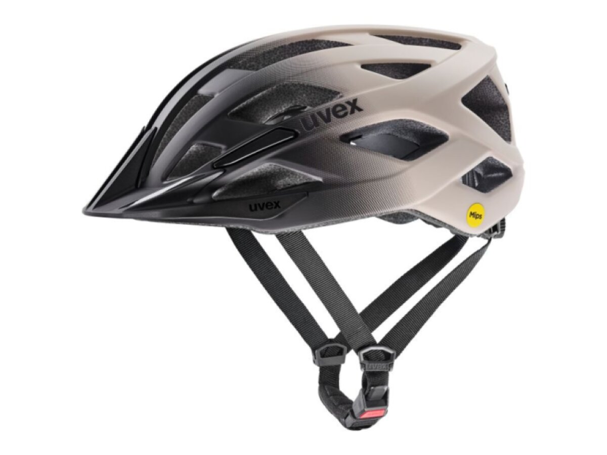 Uvex helma I-VO 2 MIPS (warm grey - black matt)