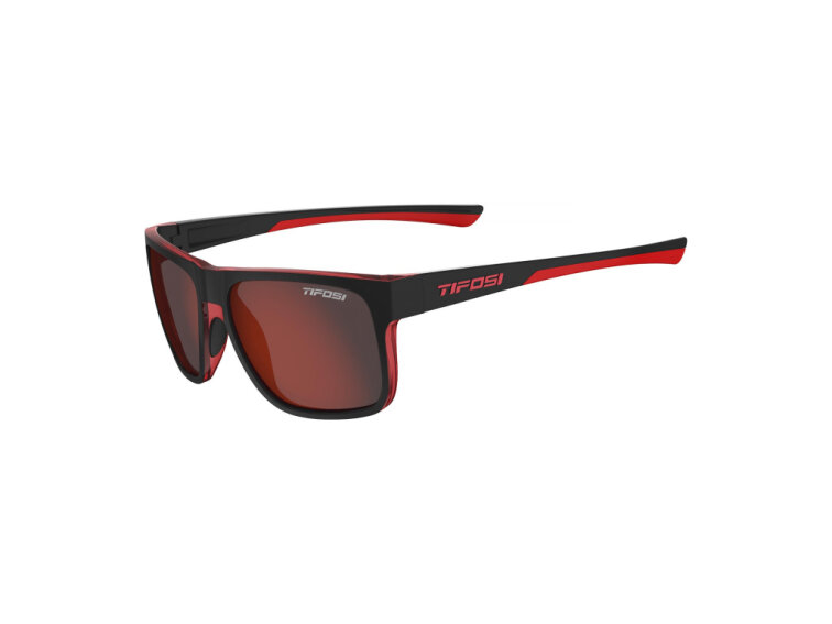 TIFOSI brýle Swick Satin Black/Crimson (Smoke Red)
