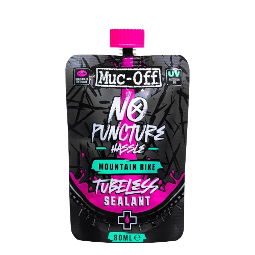 MUC-OFF No Puncture Hassle MTB Sealant - Těsnící tmel pro bezdušová MTB kola (80 ml)